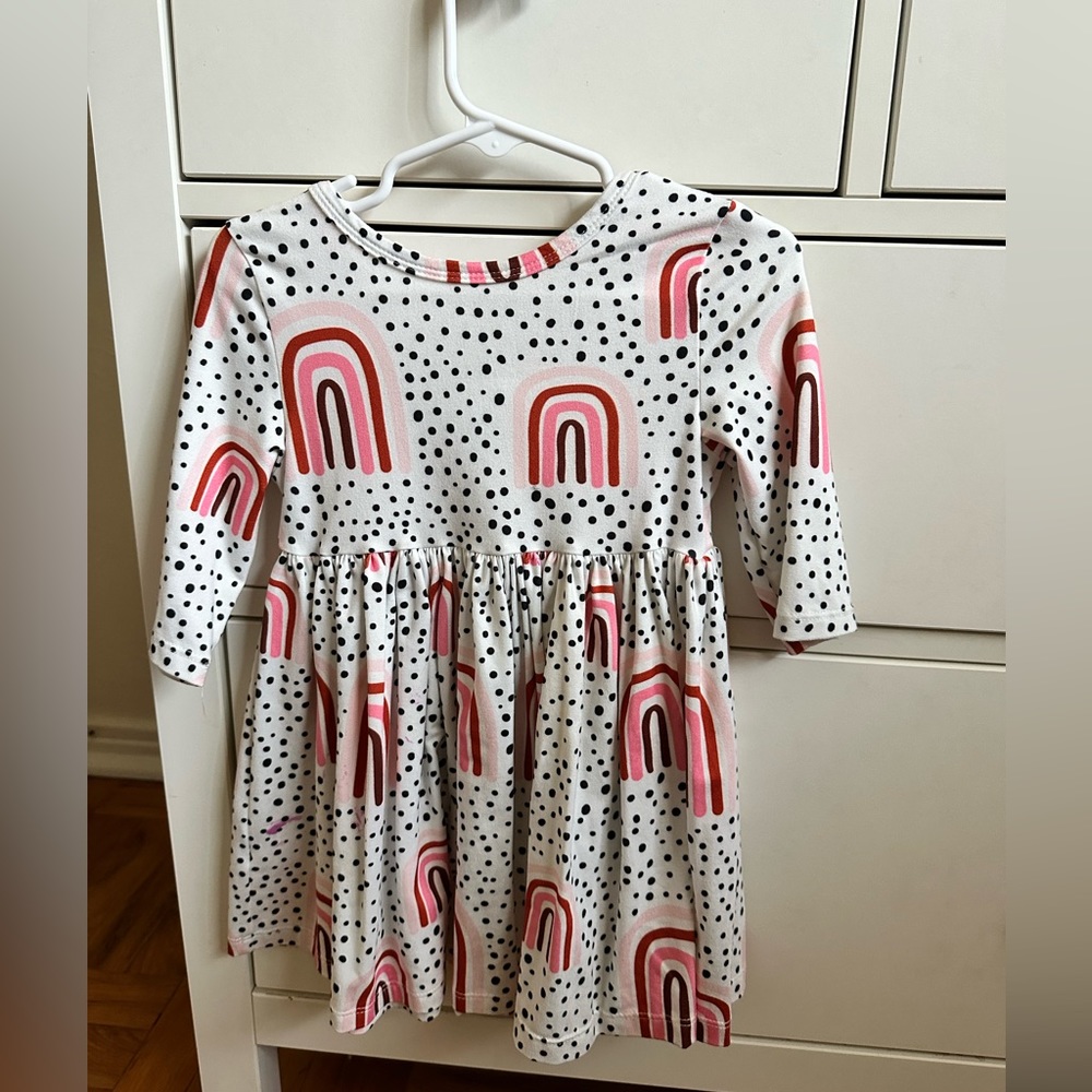 Mila & Rose rainbow twirl dress 2T